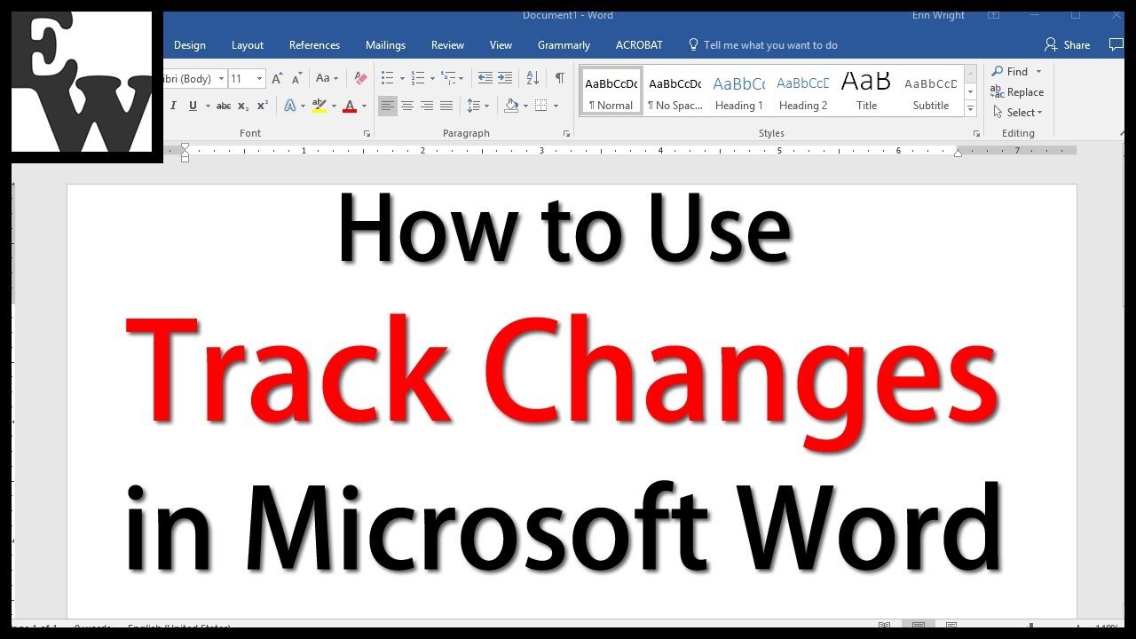 can i change the color of my track changes in word for mac 2016