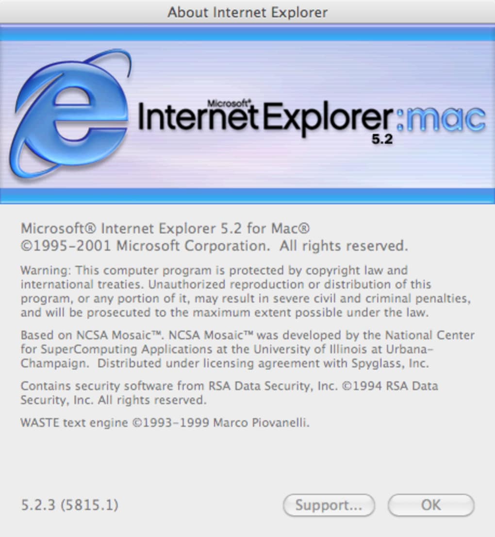 which internet explorer to download for mac